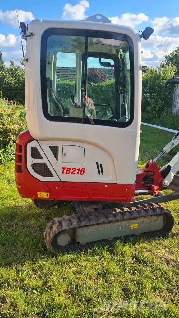 Takeuchi TB 216 Miniekskavaatorid < 7 t