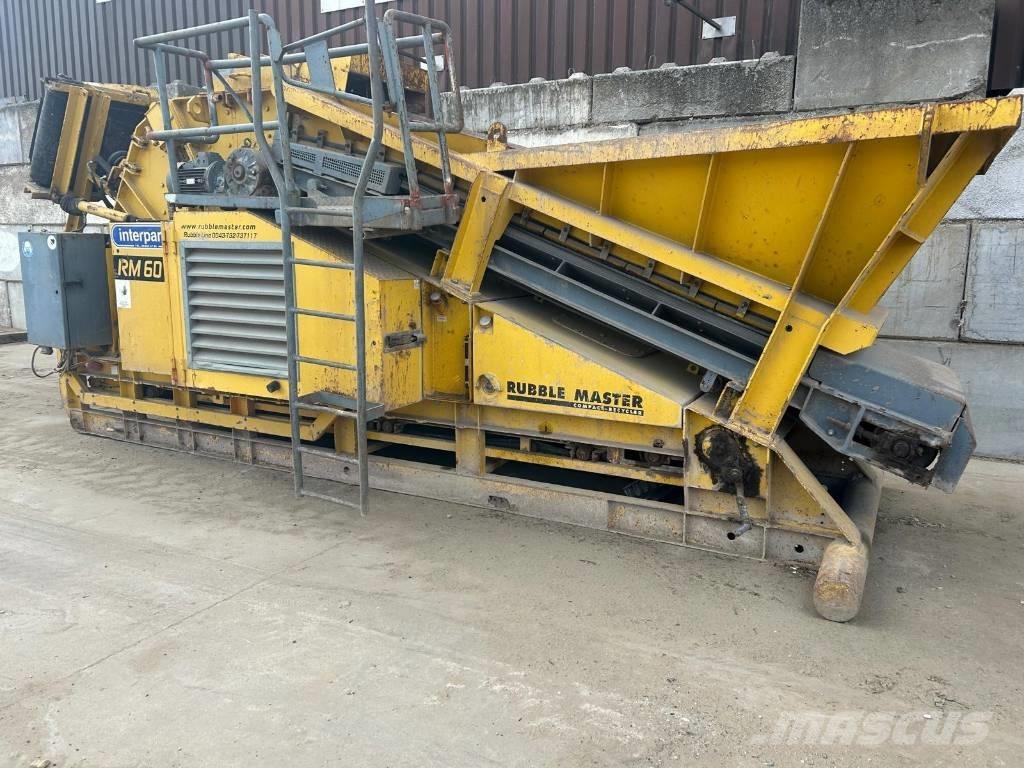 Rubble Master RM 60 Purustid