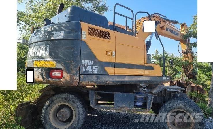 Hyundai HW145 Ratasekskavaatorid