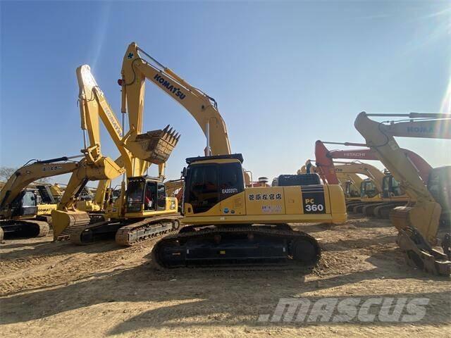 Komatsu PC 360 Roomikekskavaatorid