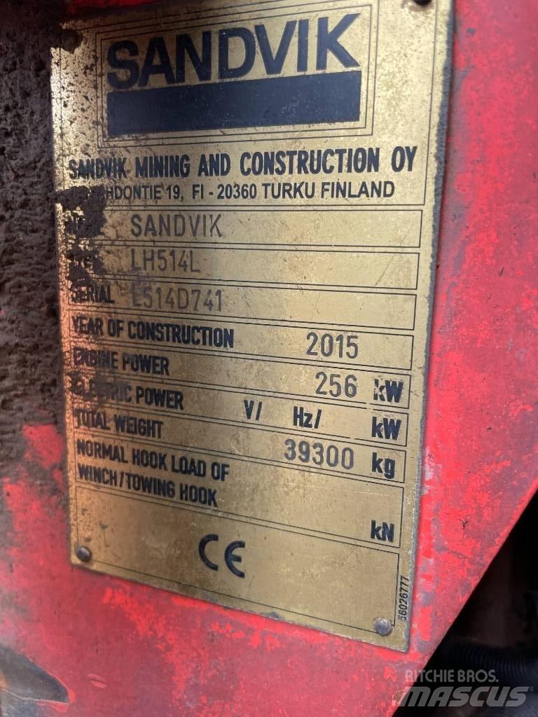 Sandvik LH 514 Maaalused laadurid