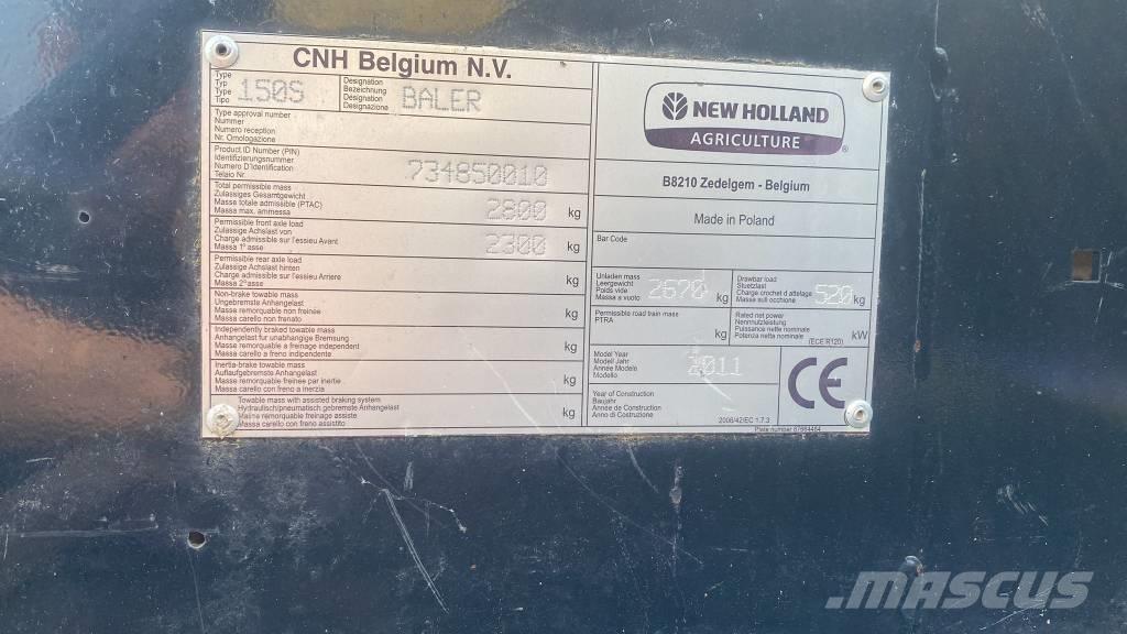 New Holland BR 7060 Ruloonpressid