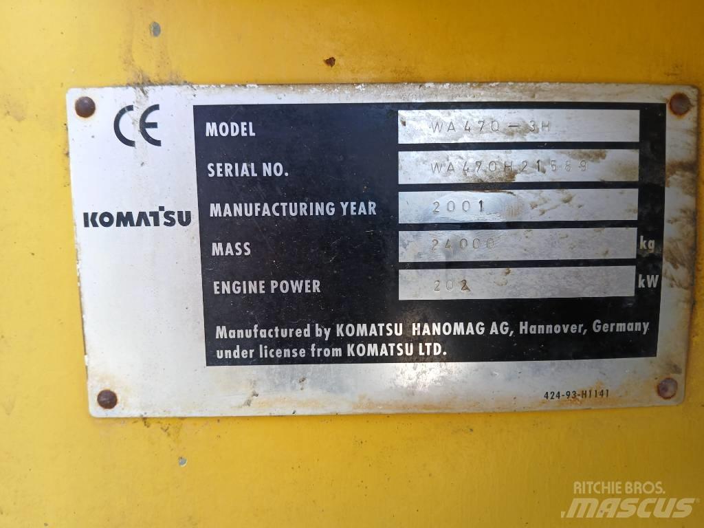 Komatsu WA 470-3H Rataslaadurid