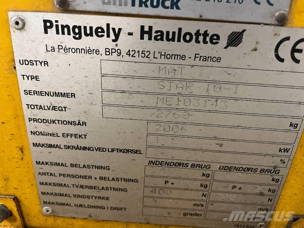 Haulotte Star 10 Vertikaalsed mast tõstukid