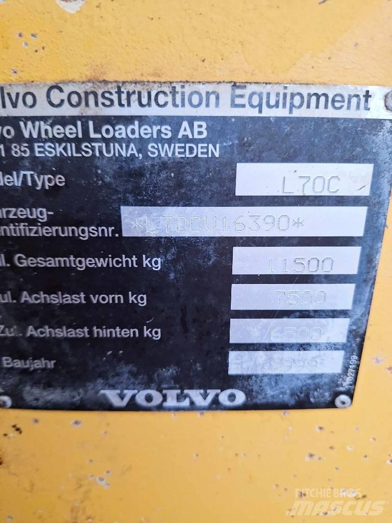 Volvo L 70 C Rataslaadurid