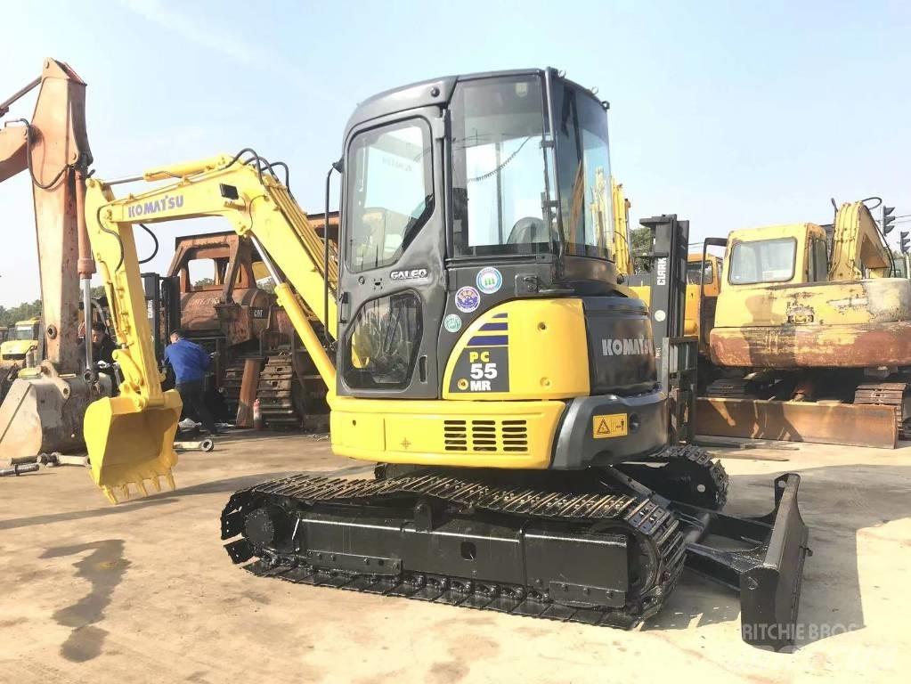 Komatsu PC 55 Roomikekskavaatorid