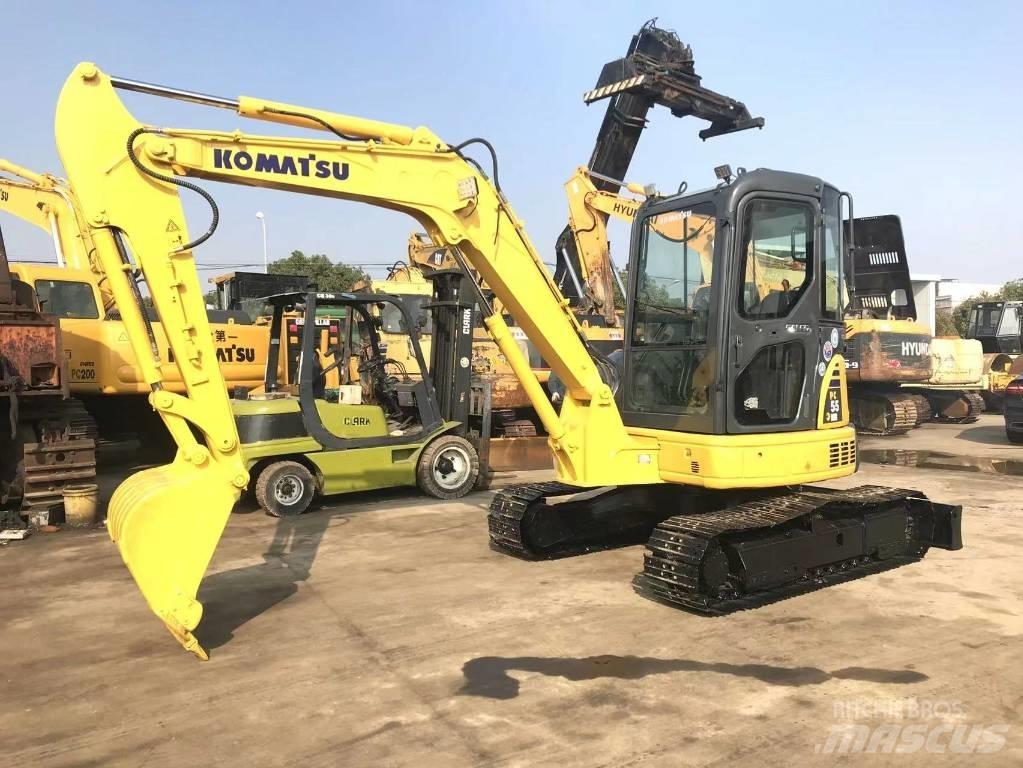 Komatsu PC 55 Roomikekskavaatorid