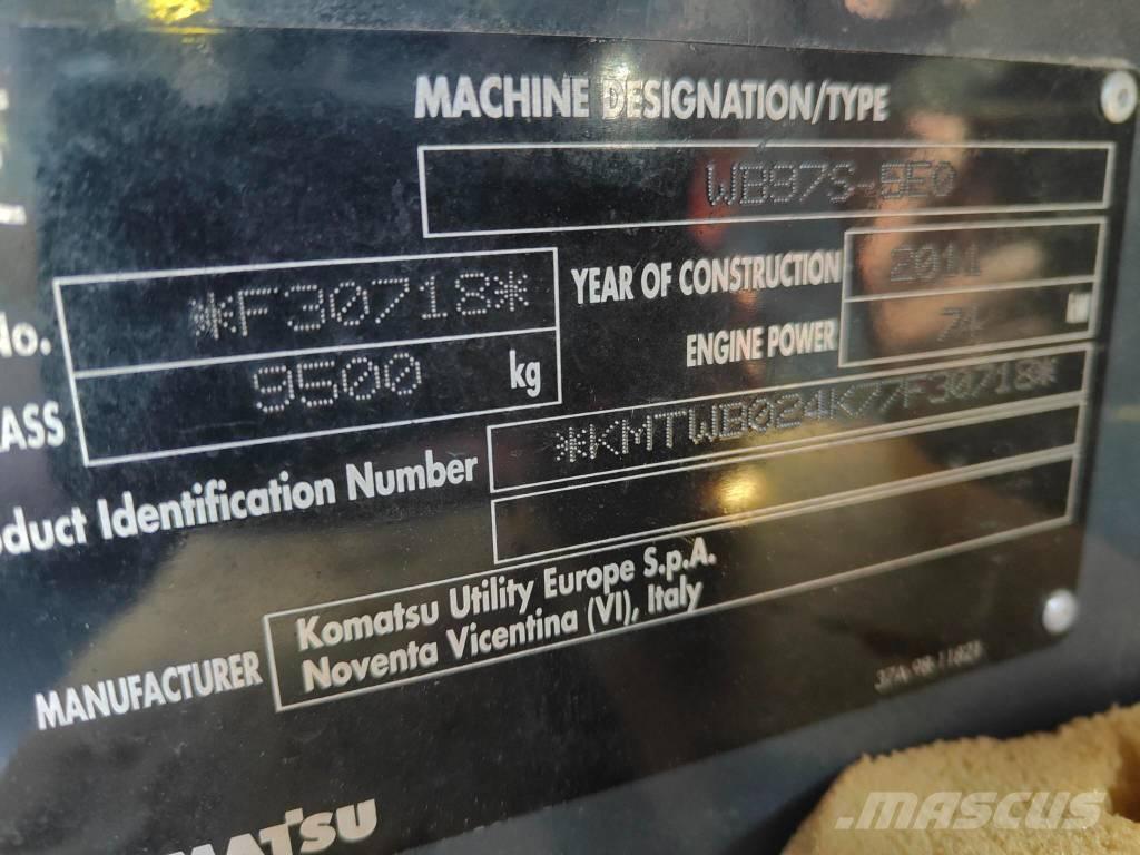 Komatsu WB97S-5E0 Ekskavaatorlaadurid