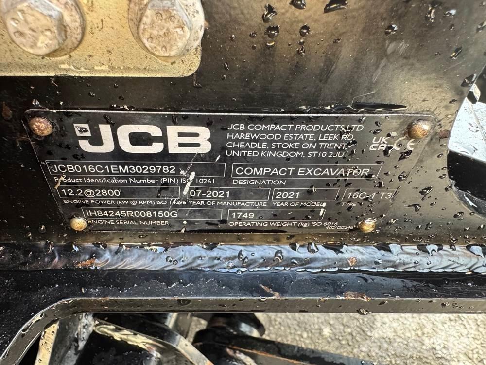 JCB 16C-1 Miniekskavaatorid < 7 t