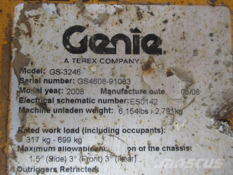 Genie GS 3246 Käärtõstukid