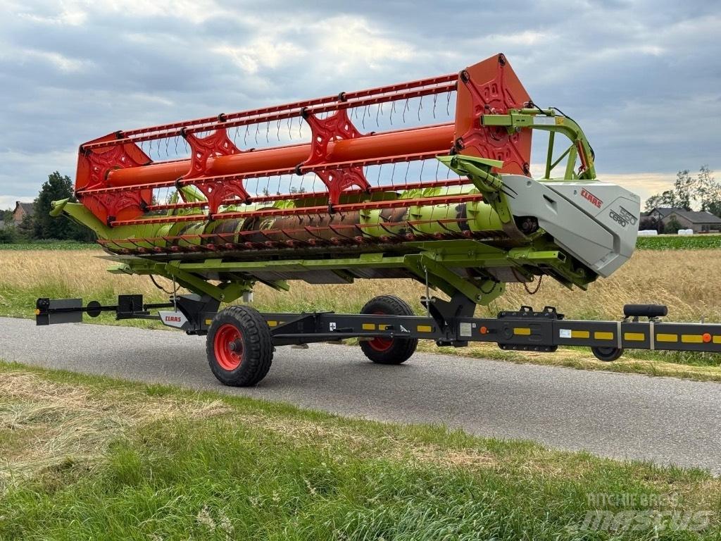 CLAAS 560 Cerio Lisavarustus ja komponendid