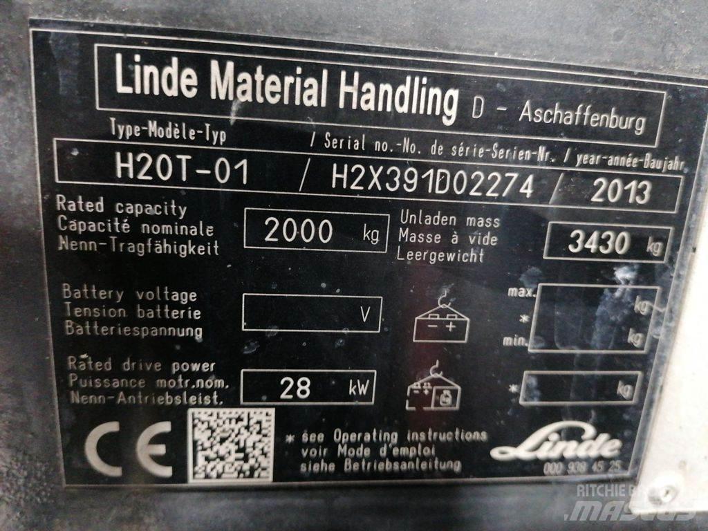 Linde H20T-02 Gaasitõstukid