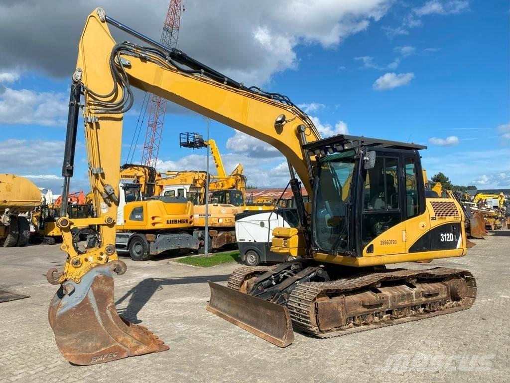 CAT 312 DL NVT Roomikekskavaatorid