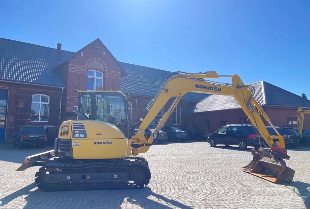 Komatsu PC 80 MR-3 Väikeekskavaatorid 7t-12t