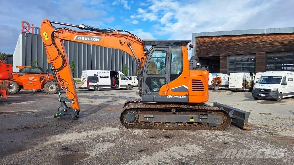 Doosan DX140LCR-7 Roomikekskavaatorid