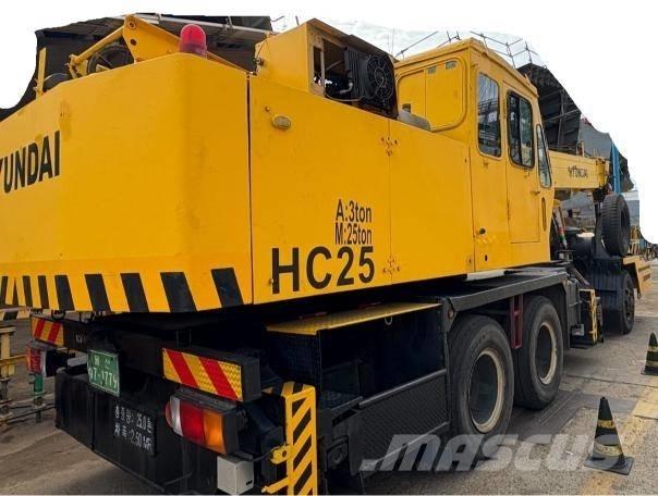 Hyundai HC 25 Roomikkraanad