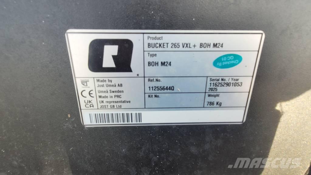 Quicke VXL+ 265 Frontaallaadurite tarvikud