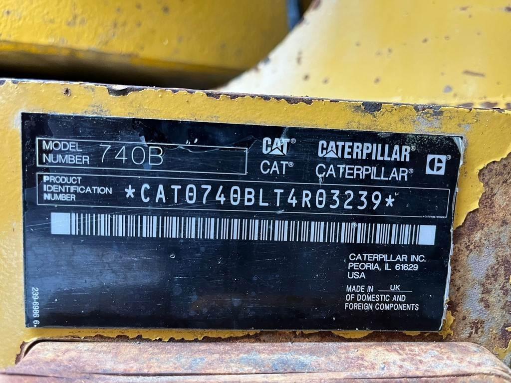 CAT 740B Liigendraamiga pinnaseveokid