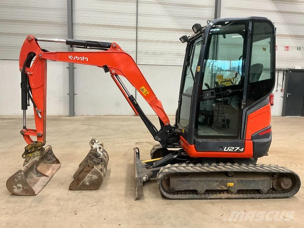 Kubota U 27-4 Miniekskavaatorid < 7 t