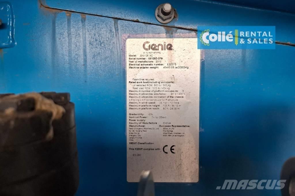 Genie SX 125XC | 2018 Iseliikuvad poomtõstukid