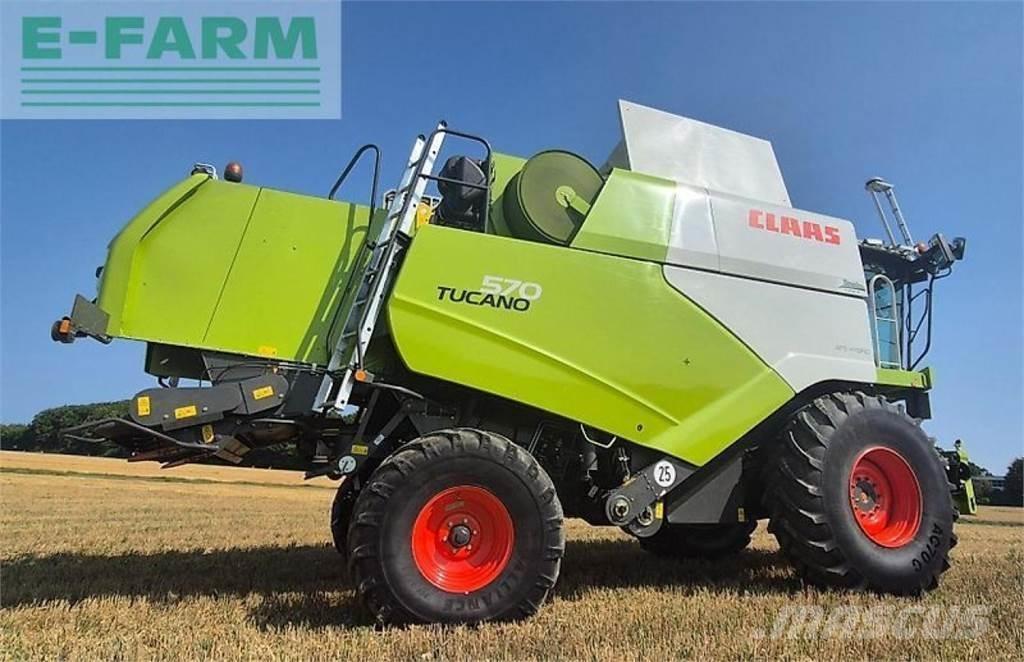 CLAAS tucano 570 Teraviljakombainid
