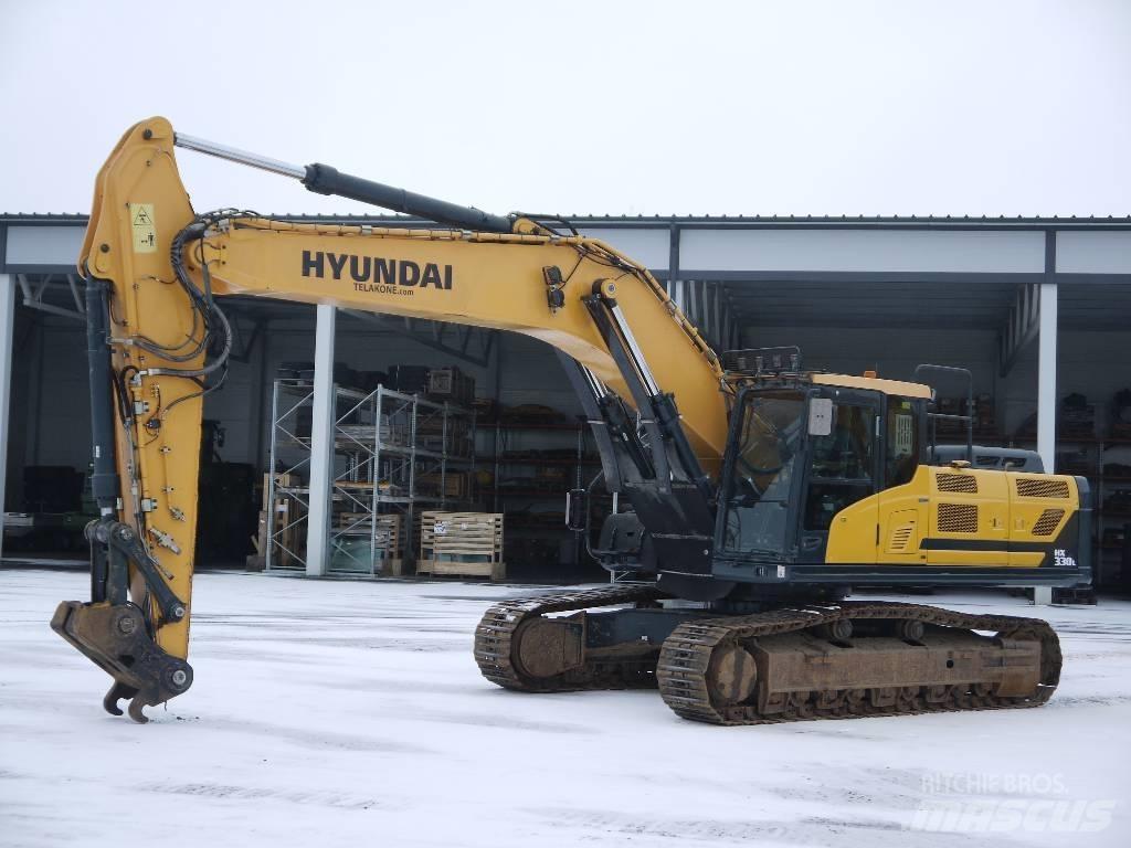 Hyundai HX 330 L Roomikekskavaatorid
