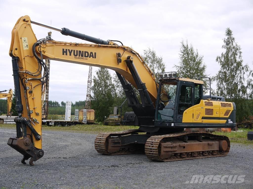 Hyundai HX 330 L Roomikekskavaatorid