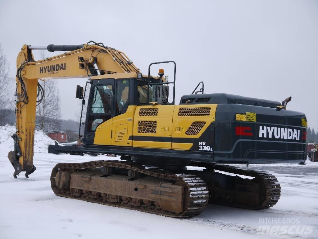 Hyundai HX 330 L Roomikekskavaatorid