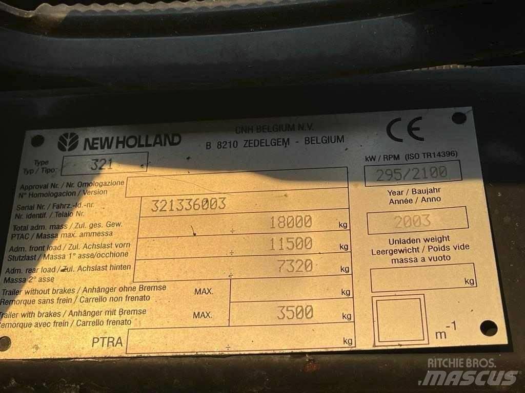 New Holland CX 880 Teraviljakombainid