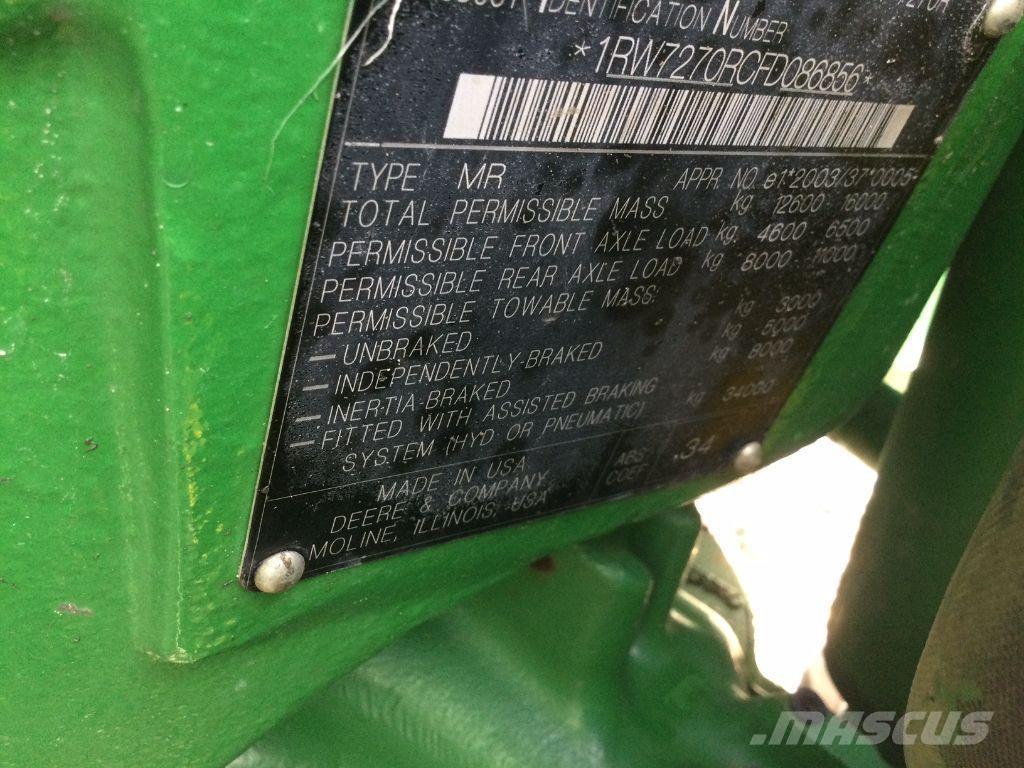 John Deere 7270R Traktorid