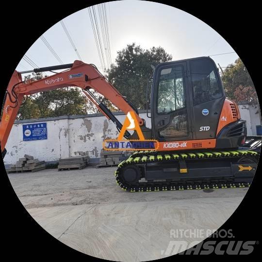 Kubota KX 080-4 Väikeekskavaatorid 7t-12t