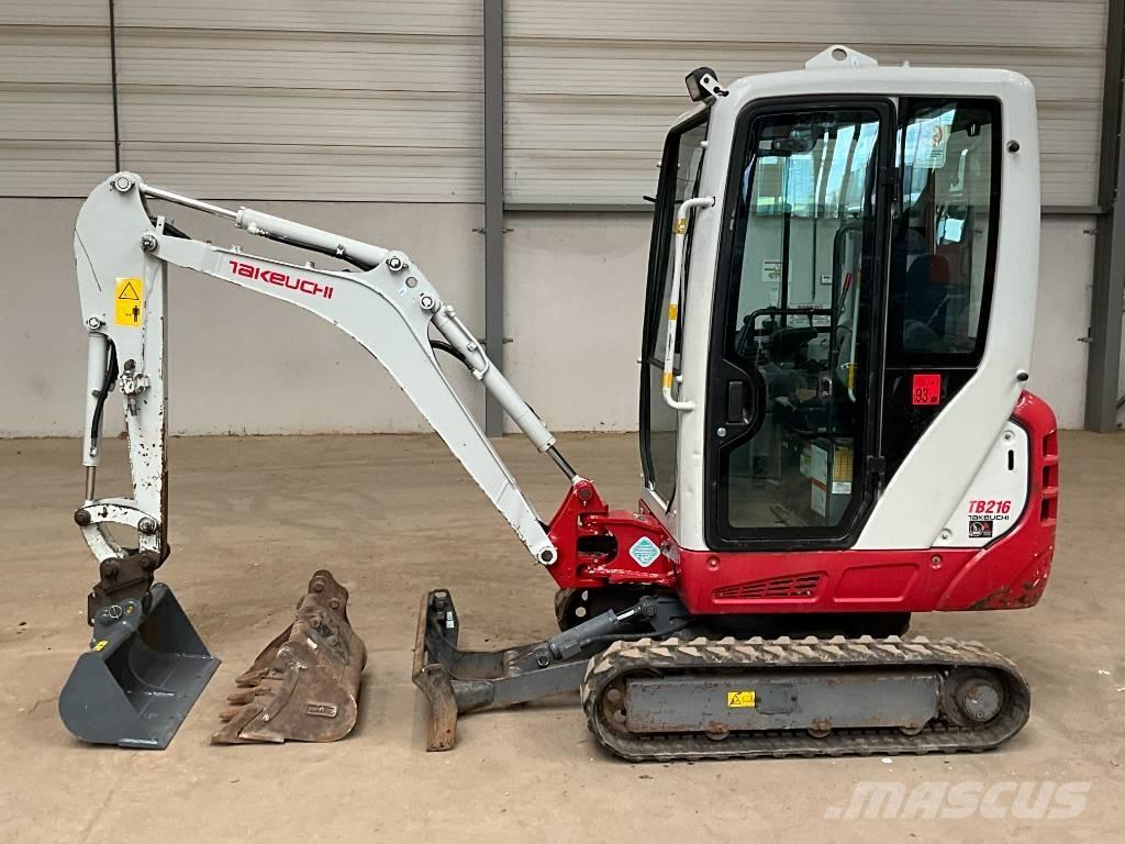 Takeuchi TB 216 Miniekskavaatorid < 7 t