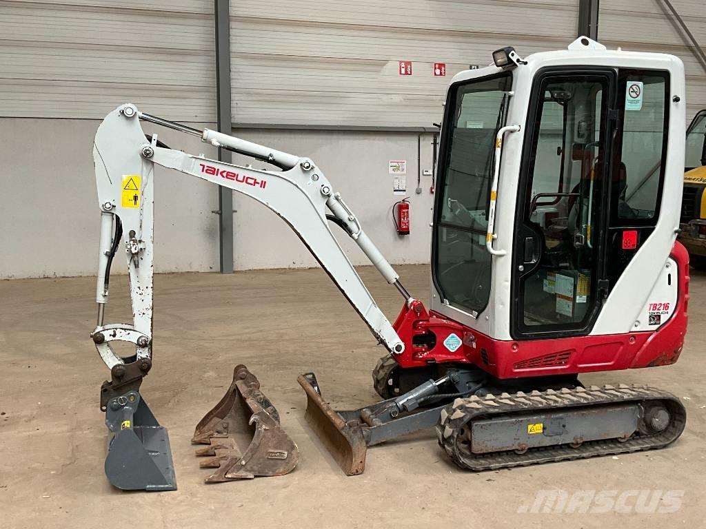 Takeuchi TB 216 Miniekskavaatorid < 7 t