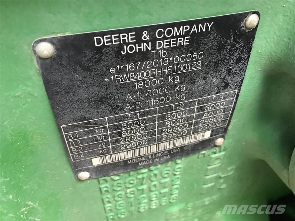 John Deere 8400R Traktorid