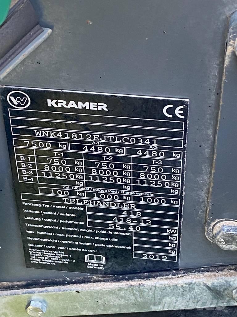 Kramer KT 276 Põllumajanduslikud teleskoopkäitlejad