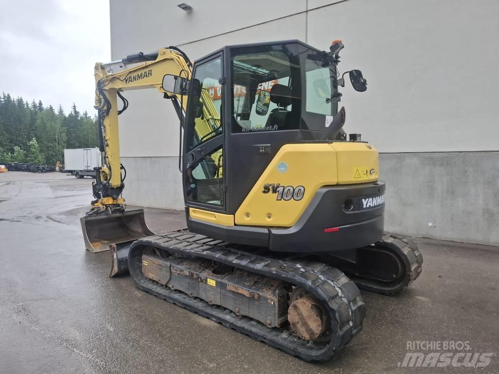 Yanmar SV 100-2A Väikeekskavaatorid 7t-12t
