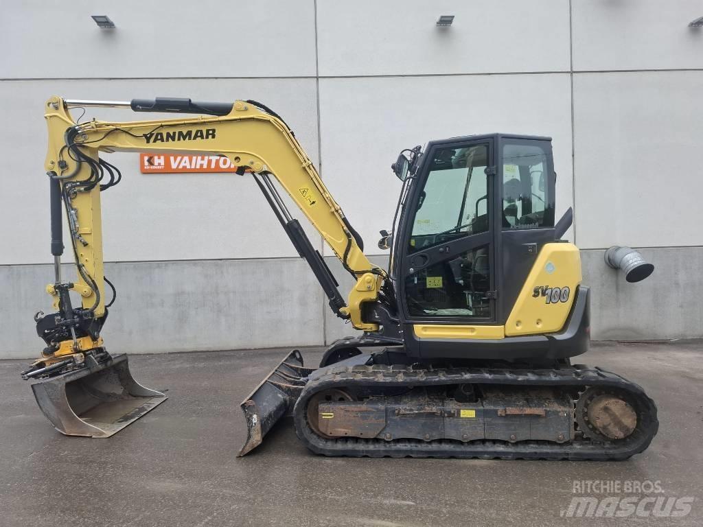 Yanmar SV 100-2A Väikeekskavaatorid 7t-12t