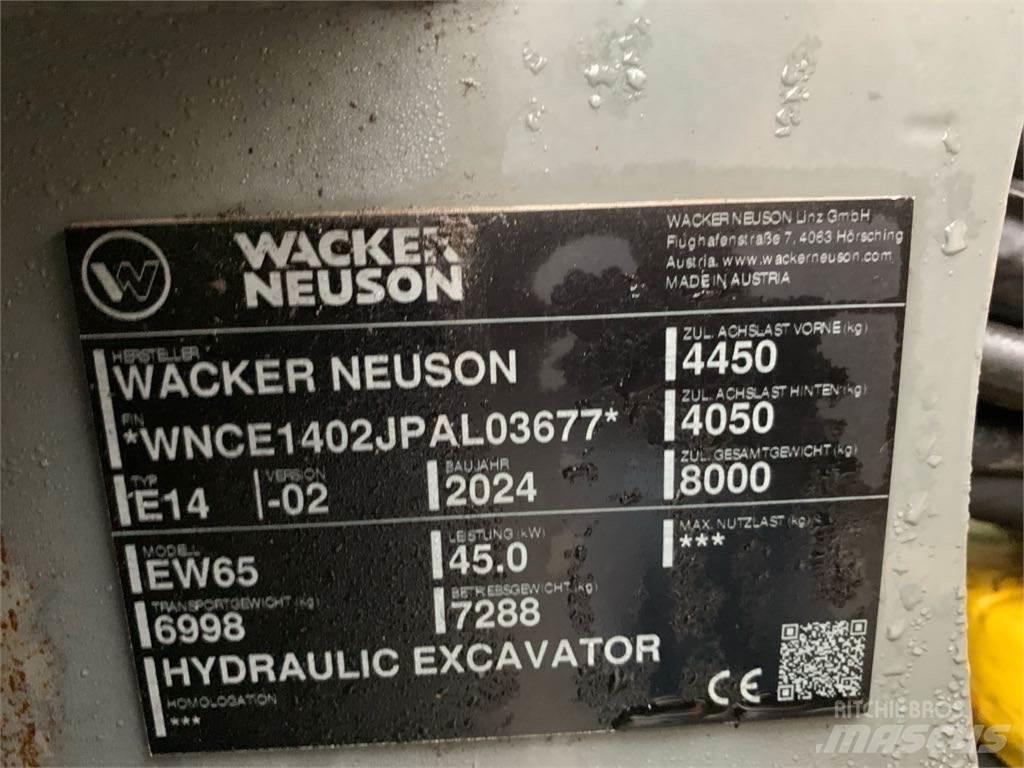 Wacker Neuson EW65 Ratasekskavaatorid