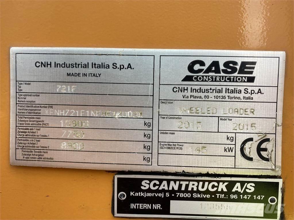 CASE 721F Rataslaadurid