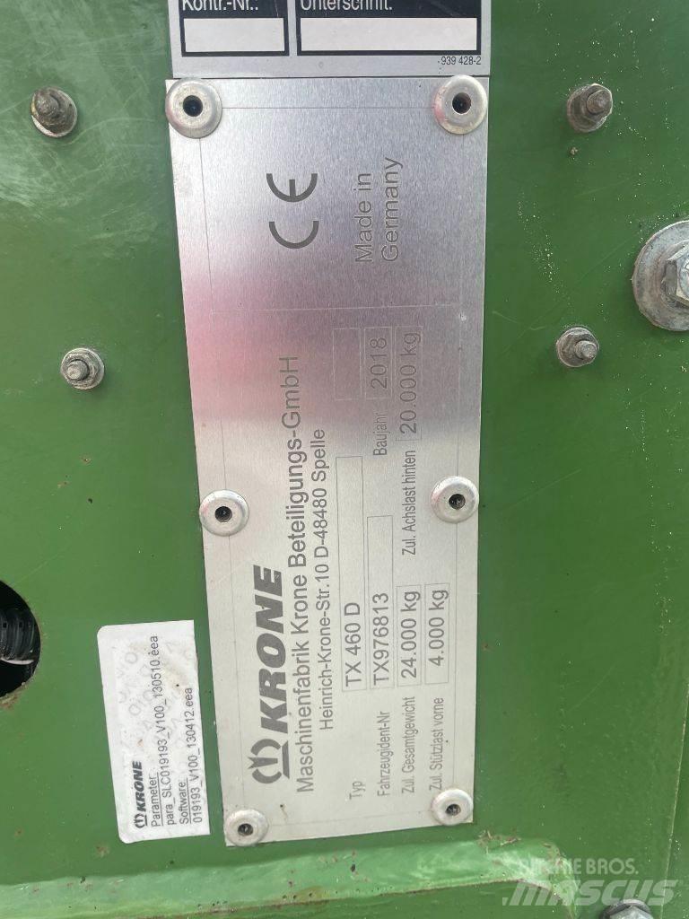Krone TX 460 D Muud haagised