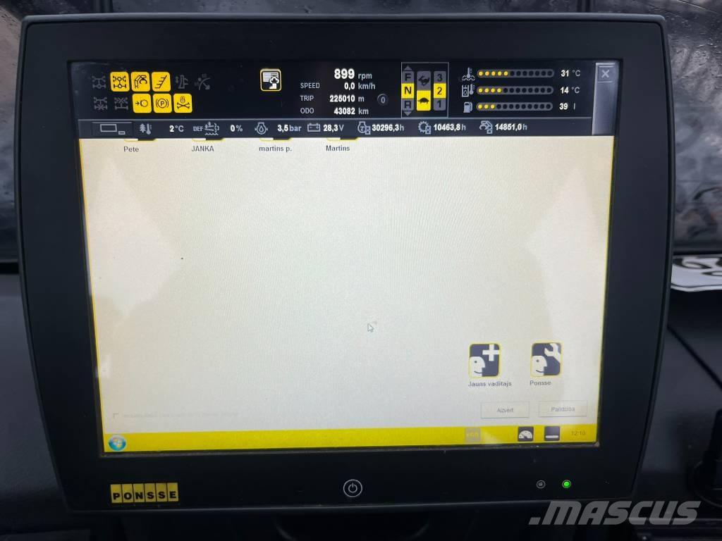 Ponsse Buffalo 8W Forwarderid