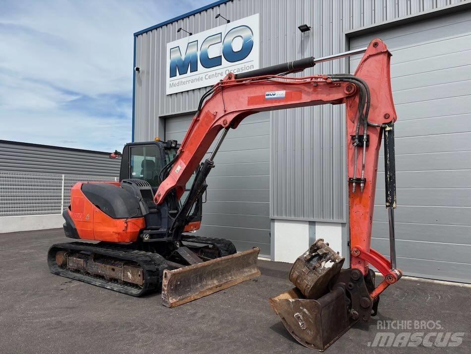 Kubota KX 080-4 Väikeekskavaatorid 7t-12t