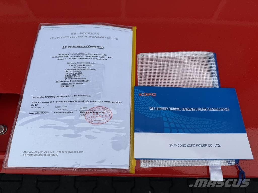 Ashita 80 KVA Diiselgeneraatorid