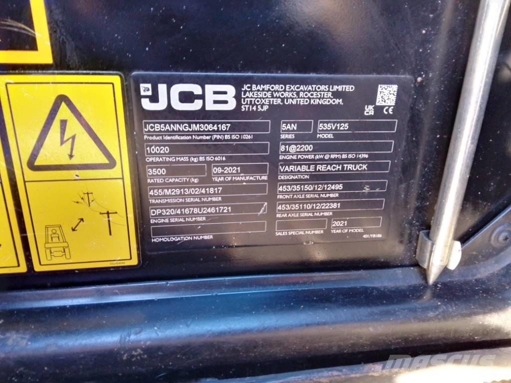 JCB 535-125 Teleskooplaadurid