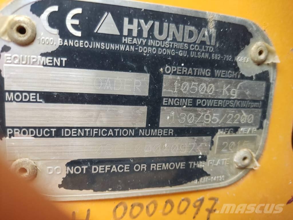 Hyundai 730-9A Rataslaadurid