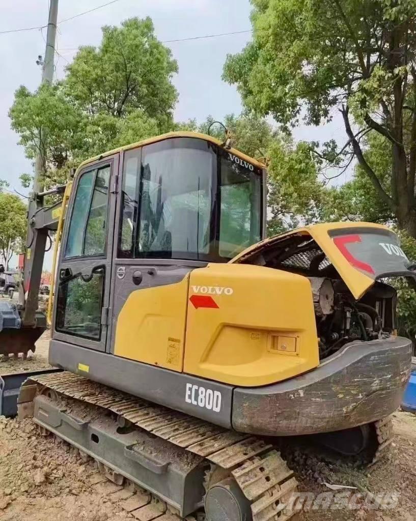 Volvo EC 80 D Roomikekskavaatorid