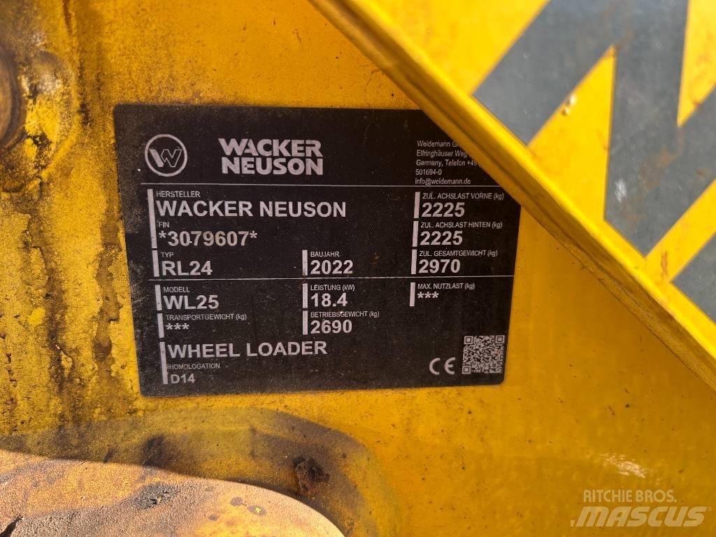 Wacker Neuson WL 25 Rataslaadurid