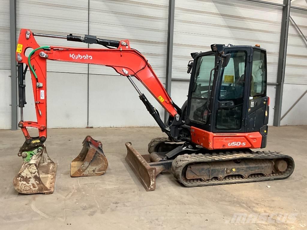 Kubota U 50-5 Miniekskavaatorid < 7 t