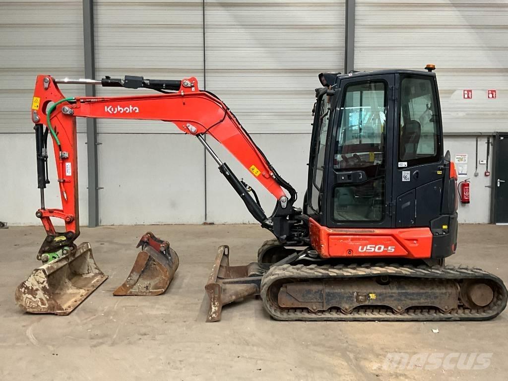 Kubota U 50-5 Miniekskavaatorid < 7 t