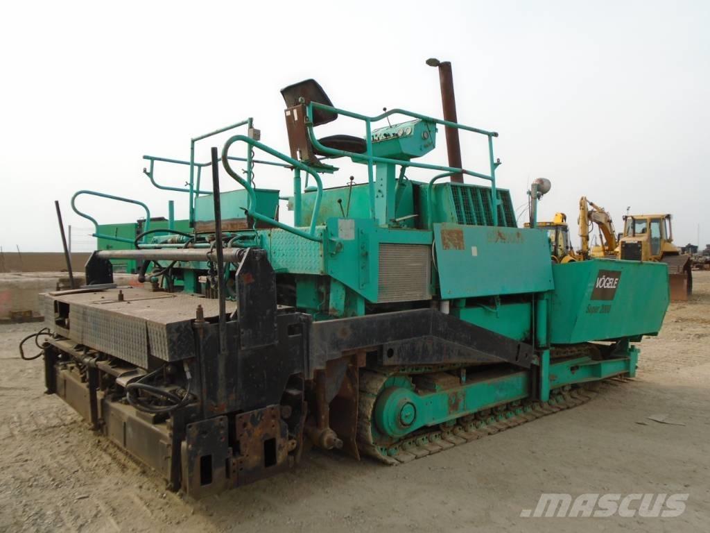 Vögele Super 2000 Asfaldilaoturid